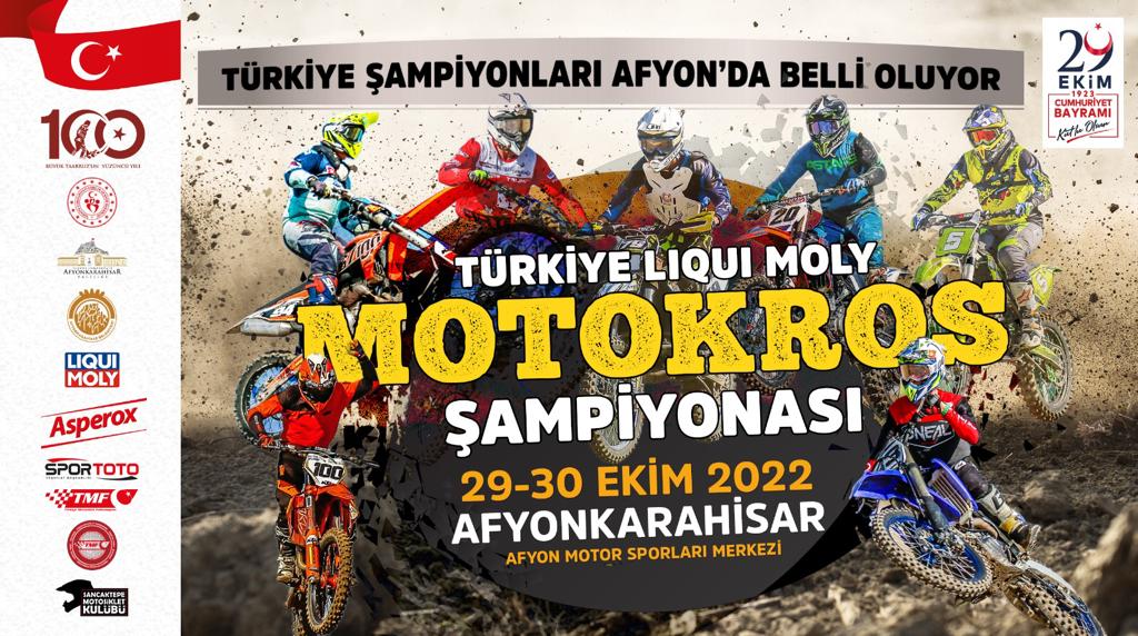 Motokrosta Final Ayağı Afyon’da Yapılacak